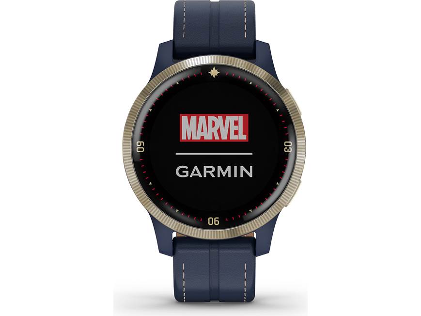 Garmin Captain Marvel Legacy Hero Series GPS smartwatch with heart