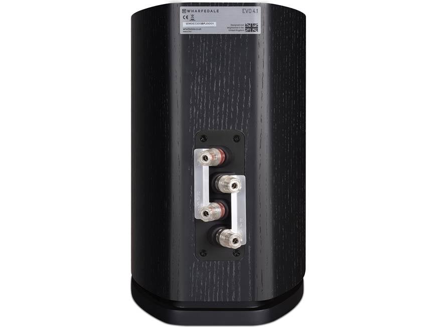 Wharfedale EVO4.1 (Black) Bookshelf speakers (Black) at Crutchfield