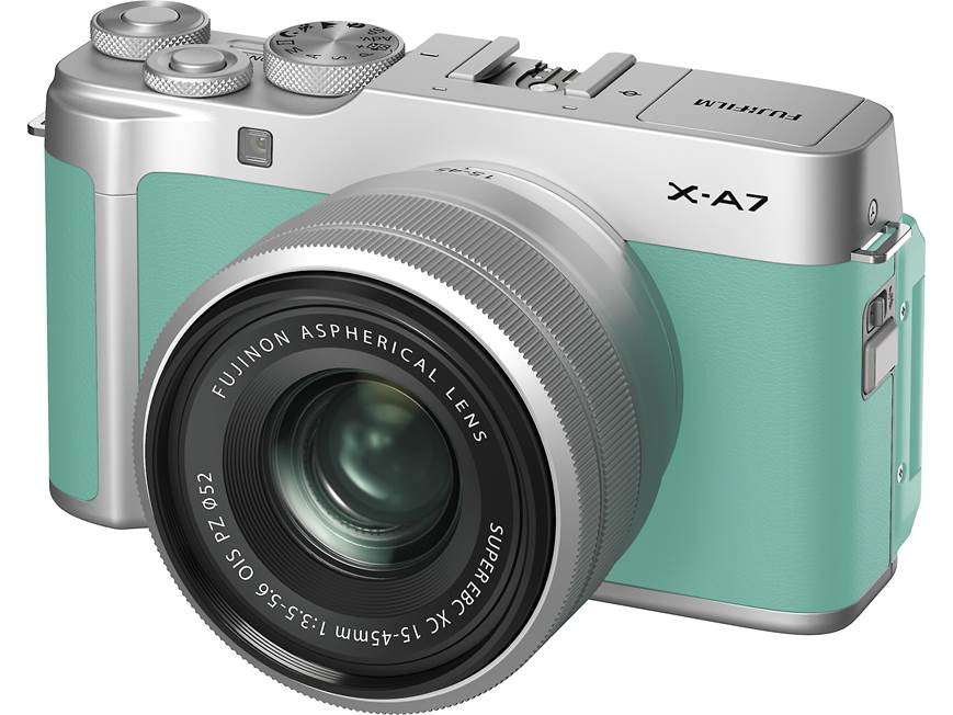 Fujifilm X-A7 Kit (Mint Green) 24.2-megapixel mirrorless camera