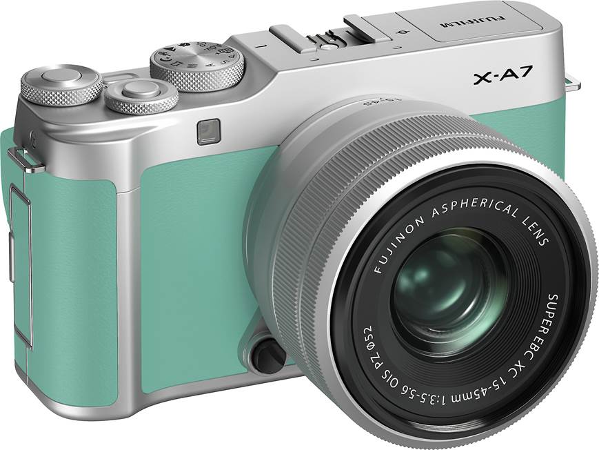 Fujifilm X-A7 Kit (Mint Green) 24.2-megapixel mirrorless camera