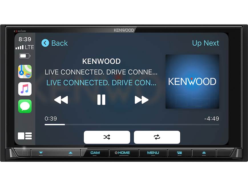 Kenwood Excelon DDX9906XR DVD receiver at Crutchfield
