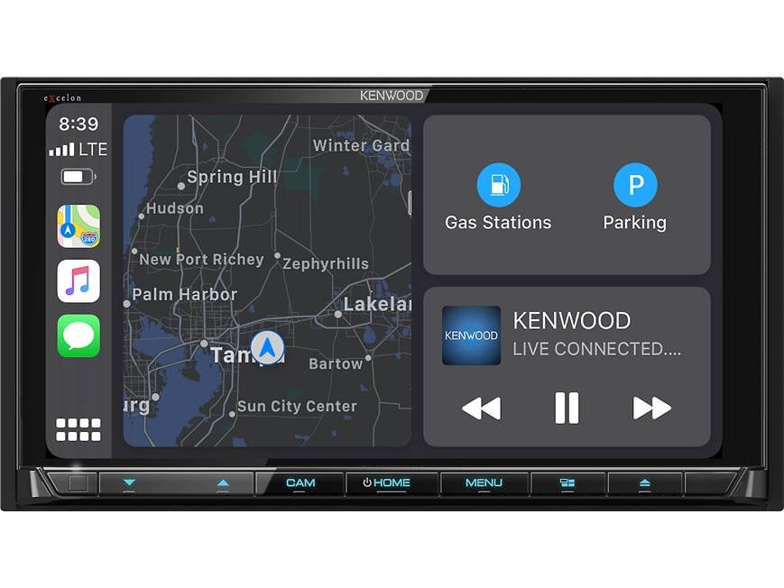 Kenwood Excelon DDX9906XR DVD receiver at Crutchfield