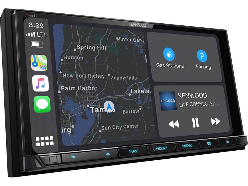 Kenwood Excelon DNX996XR Navigation receiver at Crutchfield