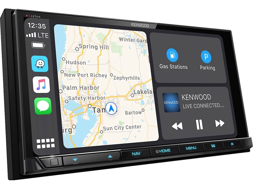 Kenwood Excelon DNX996XR Navigation receiver at Crutchfield