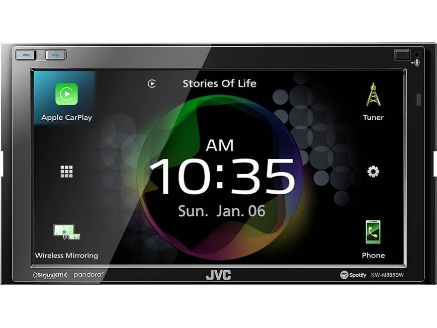JVC KW-M855BW Digital multimedia receiver (does not play CDs) at