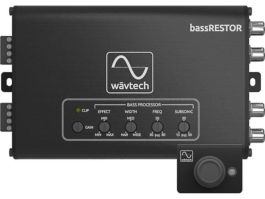 Wvtech bassRESTOR Line Output Converter 2-channel bass restoration  processor and line driver/LOC at Crutchfield