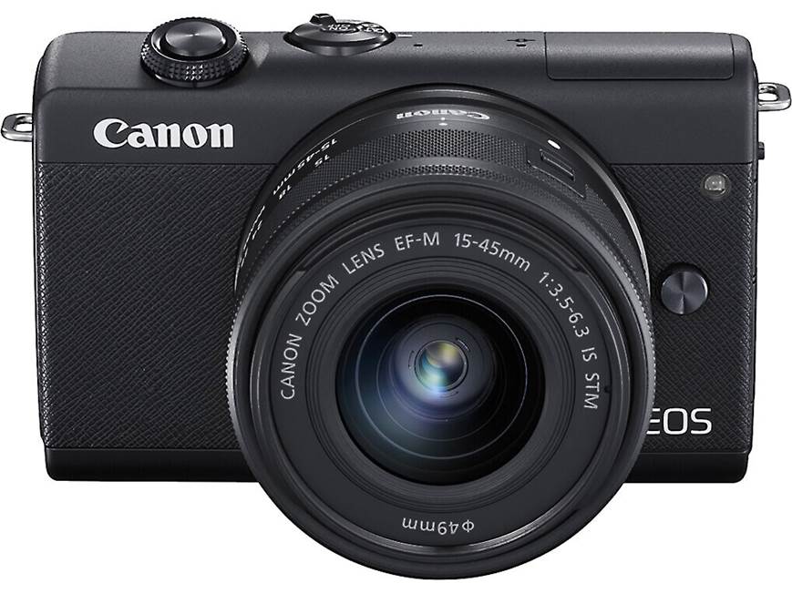 Canon EOS M200 Kit (Black) 24.1-megapixel mirrorless camera with