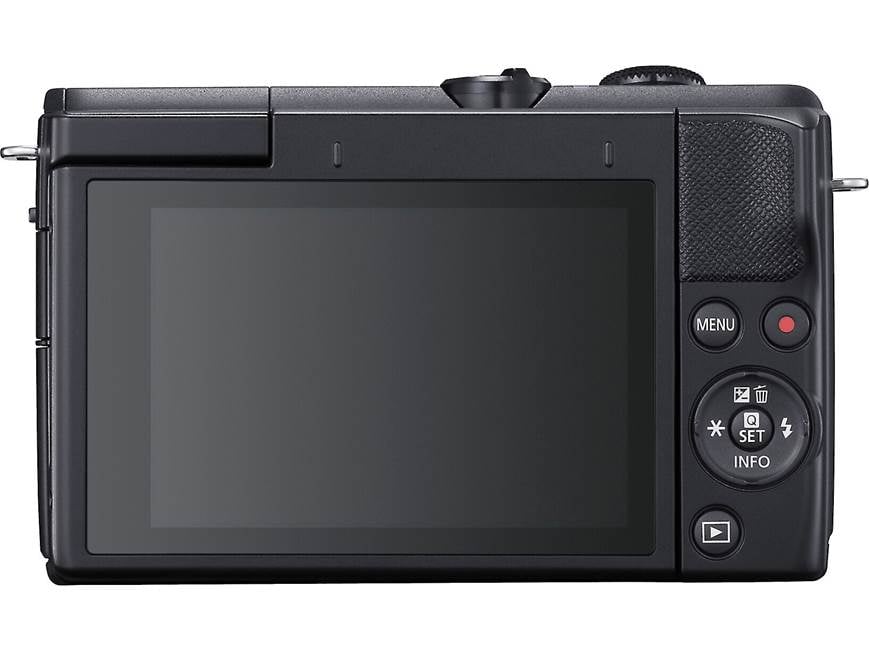 Canon EOS M200 Kit (Black) 24.1-megapixel mirrorless camera with