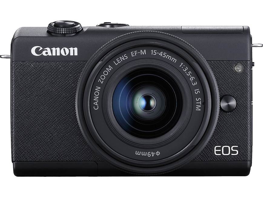 Canon EOS M200 Kit (Black) 24.1-megapixel mirrorless camera with