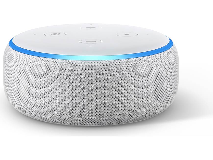 Amazon Echo Dot with Clock (3rd Gen) Voice-activated virtual