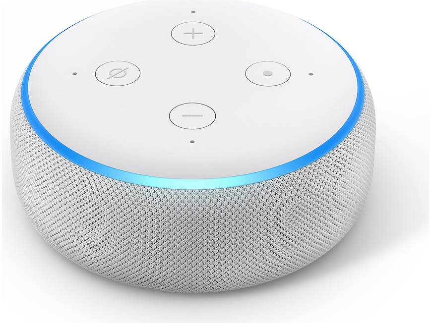 Amazon Echo Dot with Clock (3rd Gen) Voice-activated virtual
