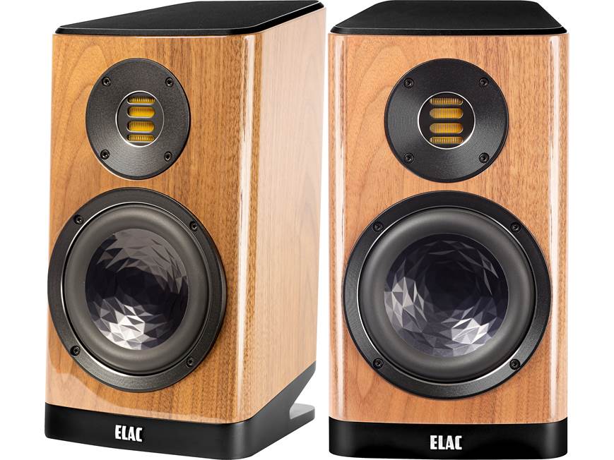 スピーカー・ウーファー Elac Vela 403 BS403 walnut ELAC VELA BS 403 (High-Gloss Walnut) Bookshelf speakers (High