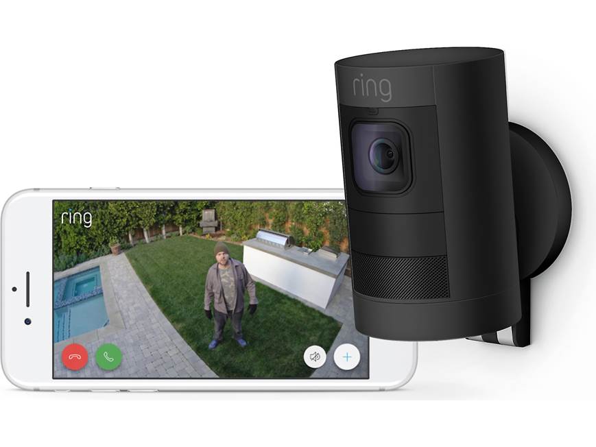 Ring Stick Up Cam Battery (Black) Battery-powered indoor/outdoor