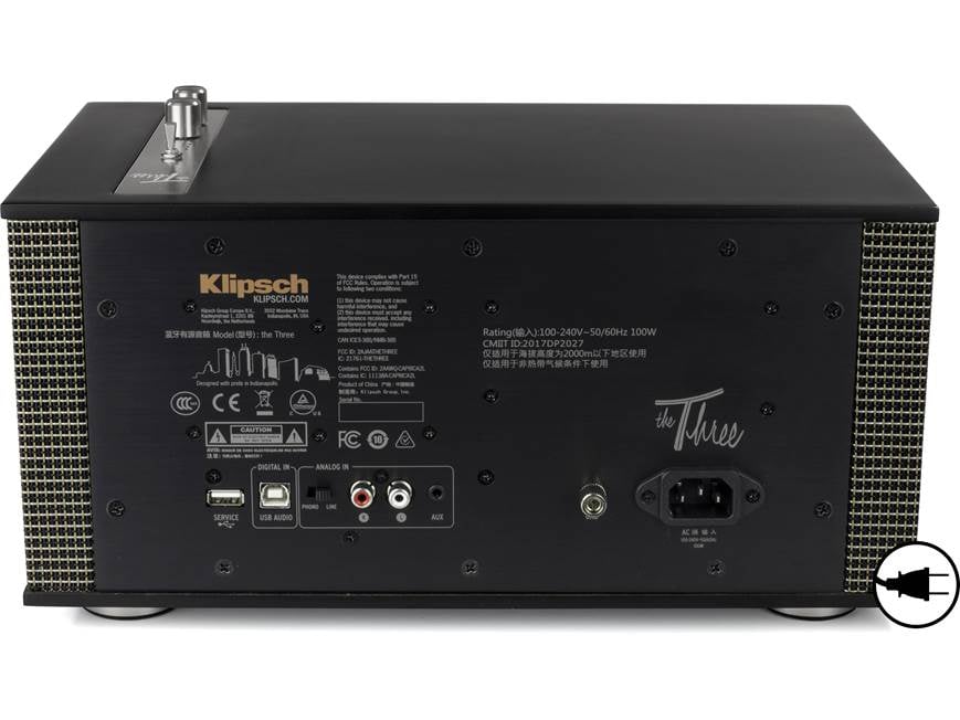 Klipsch The Three II (Black Matte) Wireless powered speaker with