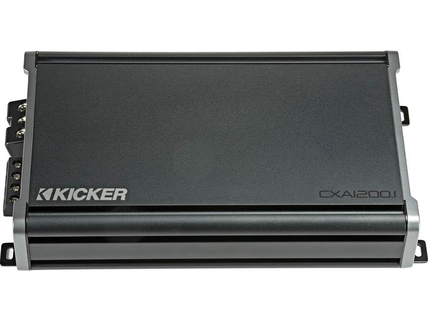 Kicker 46CXA1200.1T CX Series mono subwoofer amplifier — 1,200