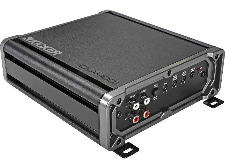 Kicker 46CXA400.1T CX Series mono subwoofer amplifier — 400 watts