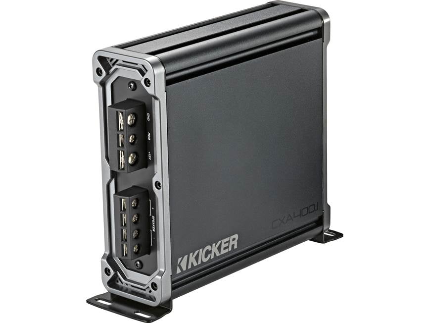 Kicker 46CXA400.1T CX Series mono subwoofer amplifier — 400 watts