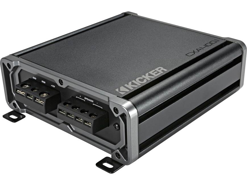 Kicker 46CXA400.1T CX Series mono subwoofer amplifier — 400 watts