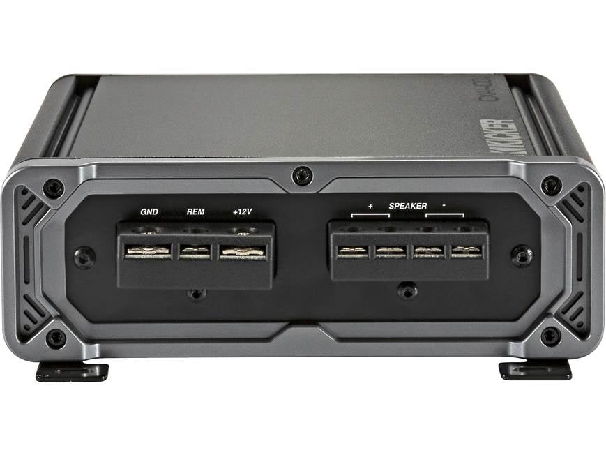 Kicker 46CXA400.1T CX Series mono subwoofer amplifier — 400 watts