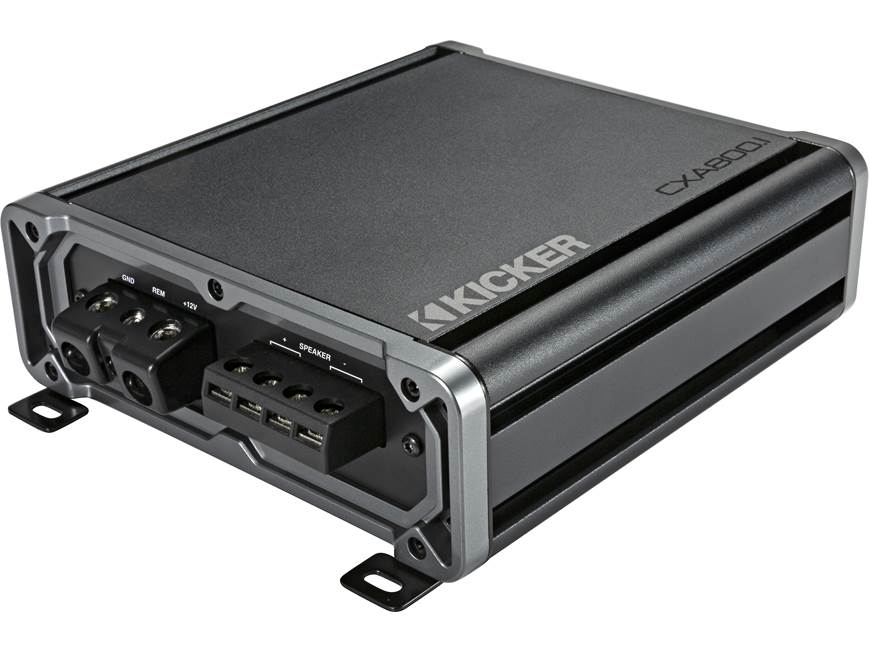 Kicker 46CXA800.1T CX Series mono subwoofer amplifier — 800 watts