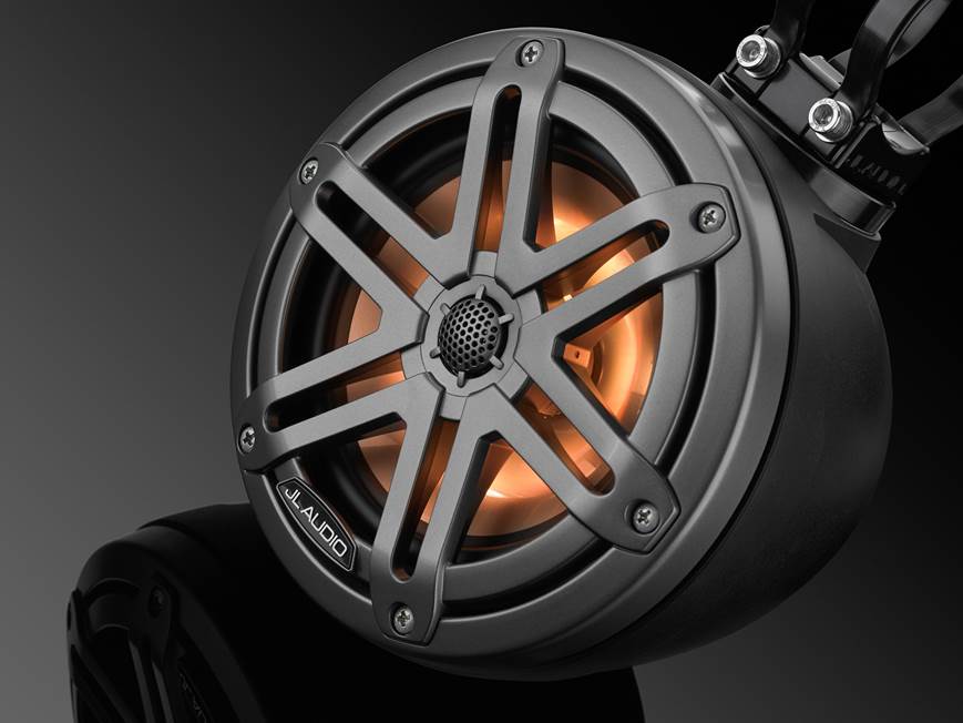 JL Audio M3-650VEX-Mb-S-Gm-i (Matte Black with Gunmetal Sport