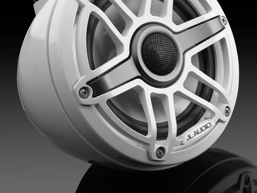 JL Audio M6-650VEX-Gw-S-GwGw (Gloss White with Gloss White Sport