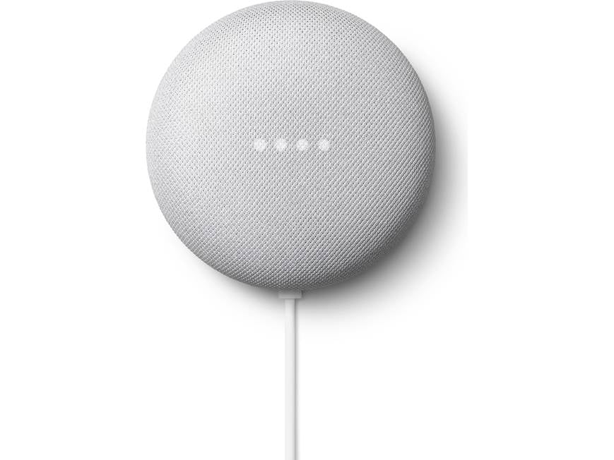 Google Nest Mini (Chalk) Smart speaker with built-in Google