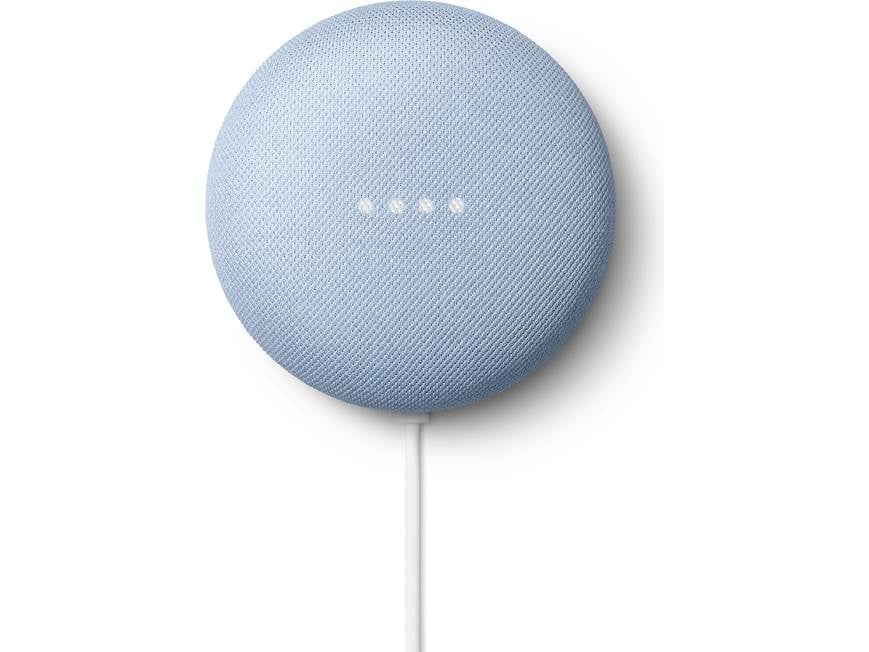 Google Nest Mini (Sky) Smart speaker with built-in Google