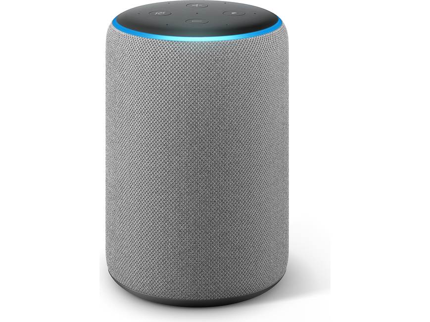 Amazon Echo (3rd Generation) (Heather Grey) Voice-activated