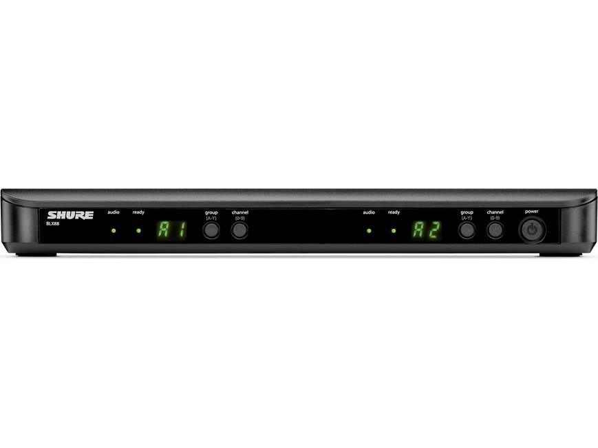 Shure BLX288/PG58 (512-542 MHz, Band H9) Dual handheld wireless