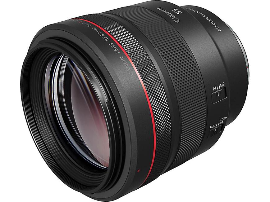 Canon RF 85mm f/1.2 L USM DS L Series medium telephoto prime lens