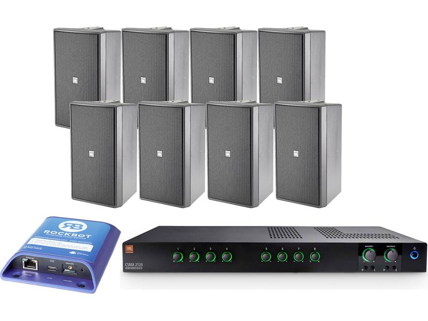 Rockbot Bundle Large Sound system for a large business with Rockbot ...