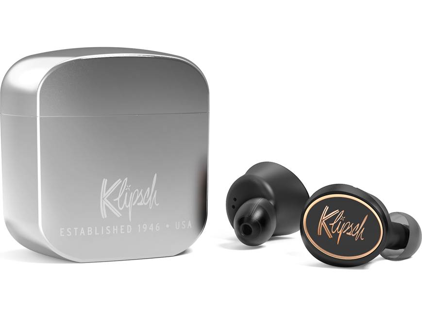 Klipsch T5 True Wireless (with silver case) In-ear Bluetooth