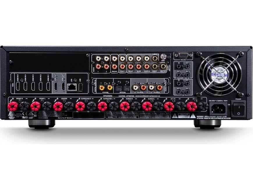 Denon AVR-X8500HA vs NAD T 778