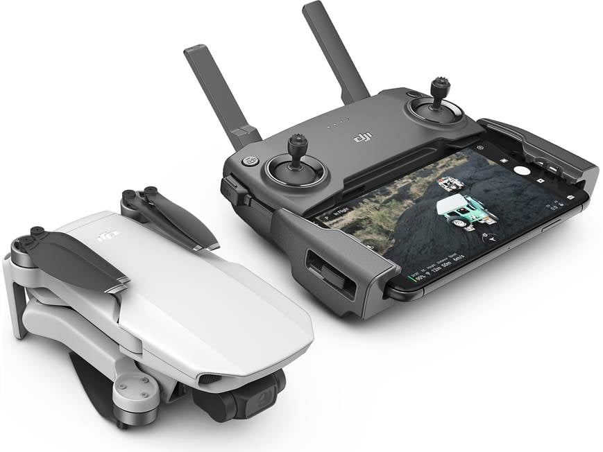 DJI Mavic Mini Compact quadcopter with remote controller and
