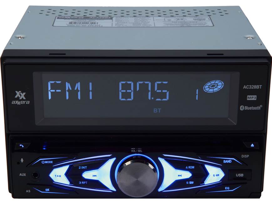 Axxera AC328BT CD receiver at Crutchfield