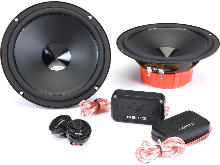 Hertz DSK 165 Dsk165.3 Kit Altoparlanti 2 Vie 16,5 Cm + Adattatori Compatibili Con Ford C-Max E Focus Dal 2011