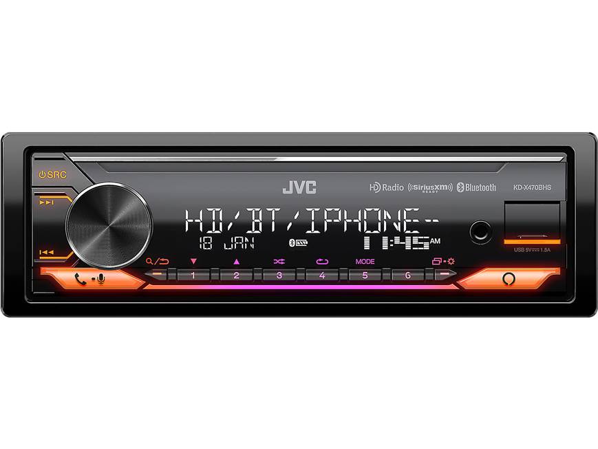 JVC KD-X470BHS Digital media receiver (does not play CDs) at