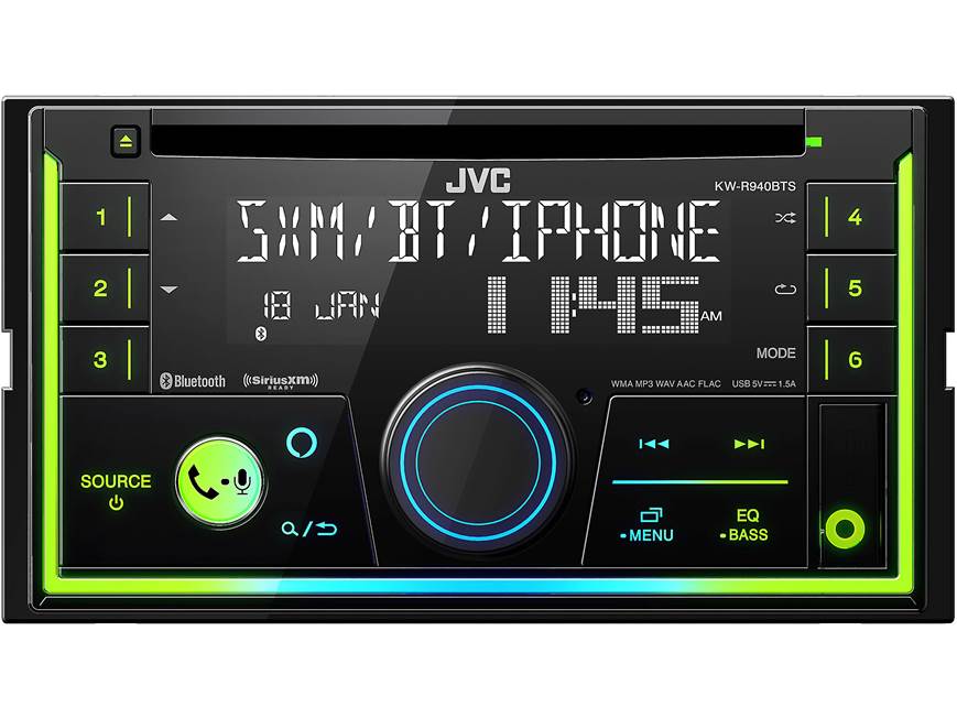 JVC KW-R940BTS CD receiver at Crutchfield