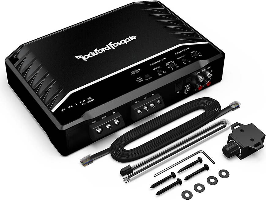 Rockford Fosgate R2-750X1 Prime Series mono subwoofer amplifier