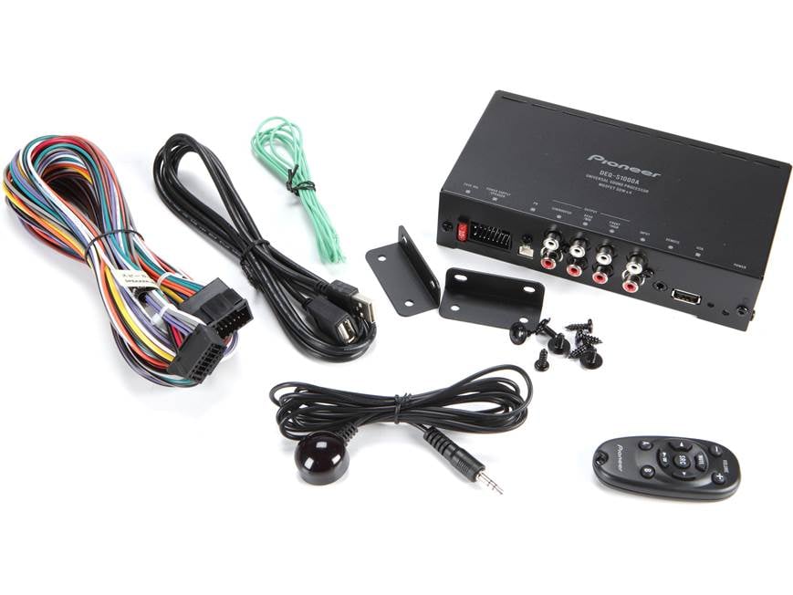 【オライ】Pioneer carrozzeria DEQ-1000A Pioneer DEQ-S1000A Compact 4-channel car amplifier with digital