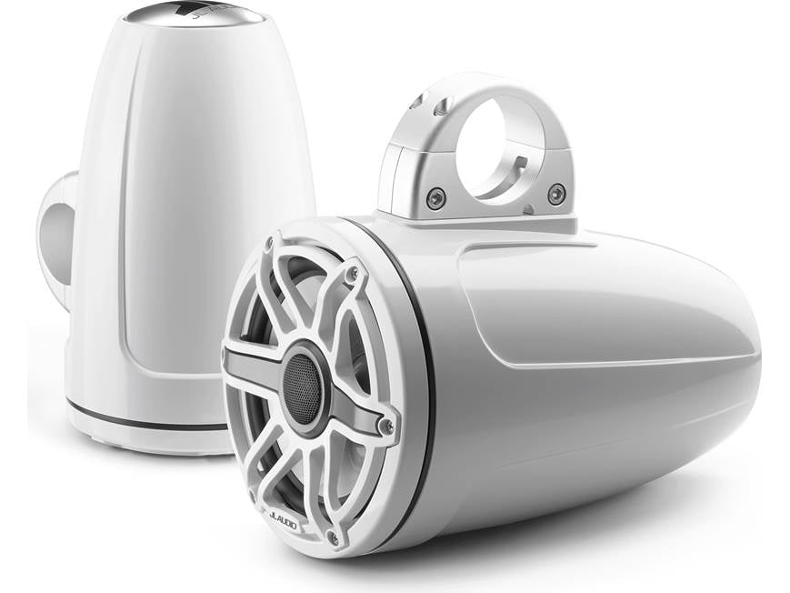 JL Audio M6-770ETXv3-Gw-S-GwGw (Gloss White Sport Grille and