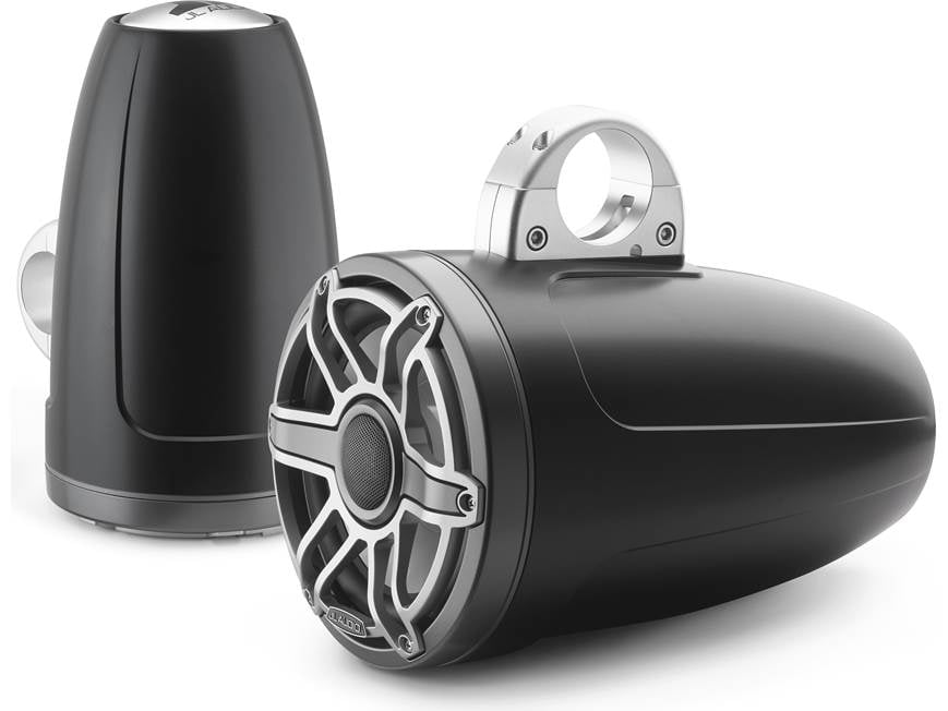 JL Audio M6-880ETXv3-Sb-S-GmTi (Black w/ Gunmetal Sport Grille and