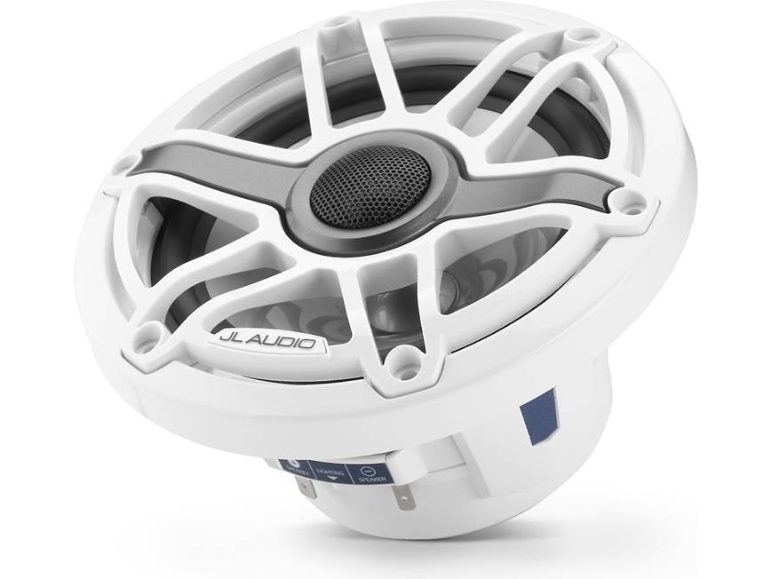 gixxer 　TKSPOT グローホワイト4号深鉢×2個 JL Audio M6-650X-S-GwGw (Gloss White Sport Grille) M6 Series 6-1/2