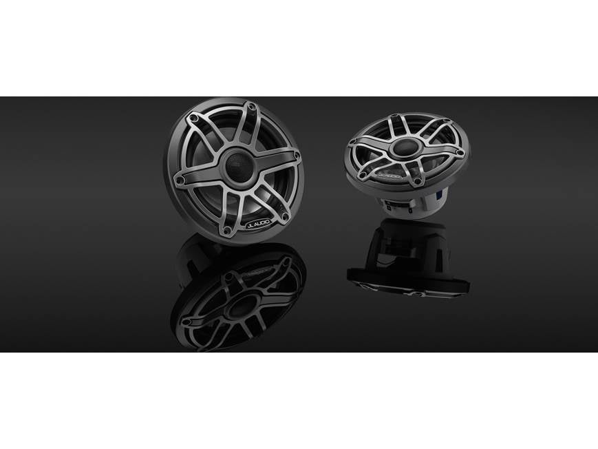 JL Audio M6-650X-S-GmTi (Gunmetal Sport Grille and Titanium Grille