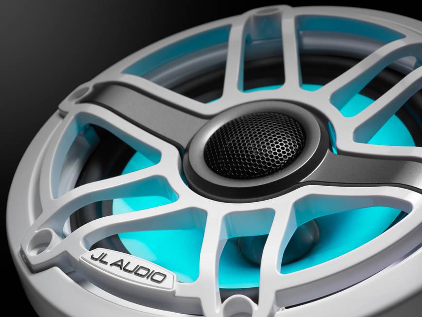 JL Audio M6-650X-S-GwGw-i (Gloss White Sport Grille) M6 Series 6-1