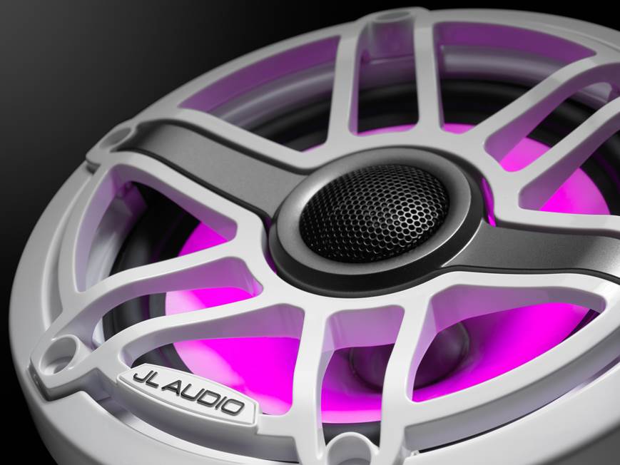 JL Audio M6-650X-S-GwGw-i (Gloss White Sport Grille) M6 Series 6-1