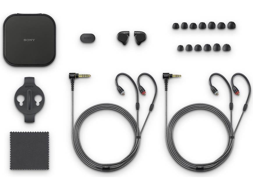 Sony IER-M9 In-ear monitor headphones at Crutchfield