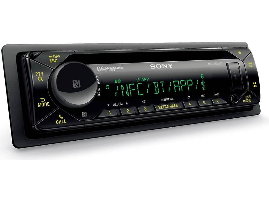 Sony MEX-N5300BT CD receiver at Crutchfield