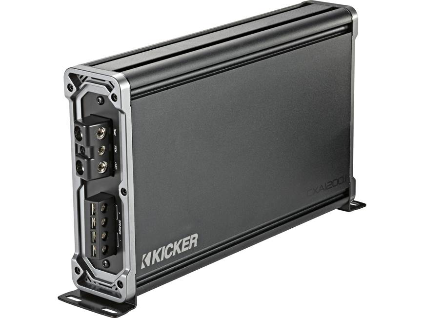 Kicker 46CXA1200.1 CX Series mono subwoofer amplifier — 1,200